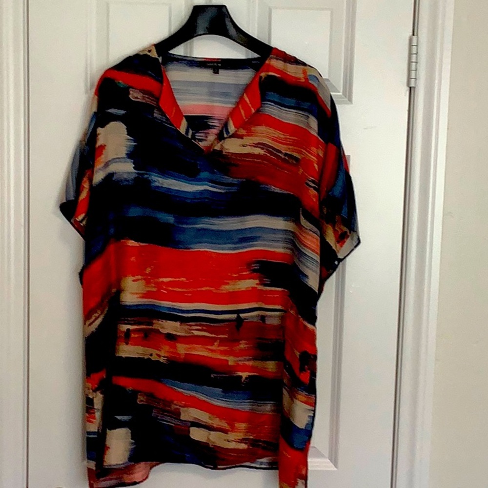 Lafayette silk tunic